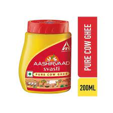 AASHIRVAAD SVASTI PURE COW GHEE 200ML